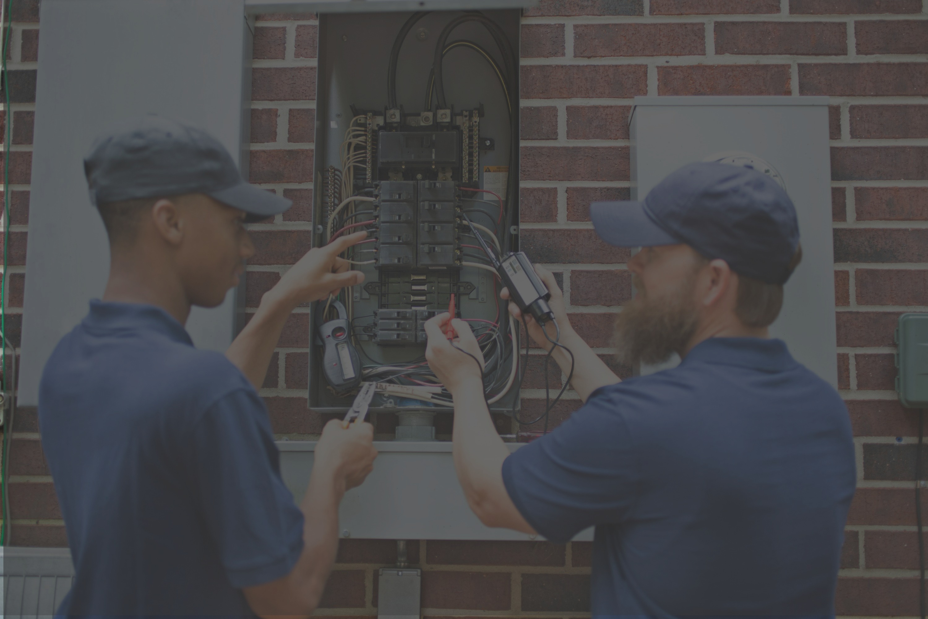 Licensed Pro Max electrician diagnosing a residential breaker panel